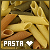 some pasta with 'pasta' written on the image with a heart